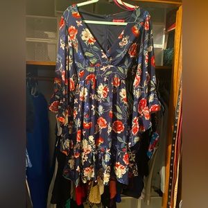 Betsey Johnson Boho Floral Dress sz. 12